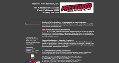 Desktop Screenshot of preferredwireproducts.com